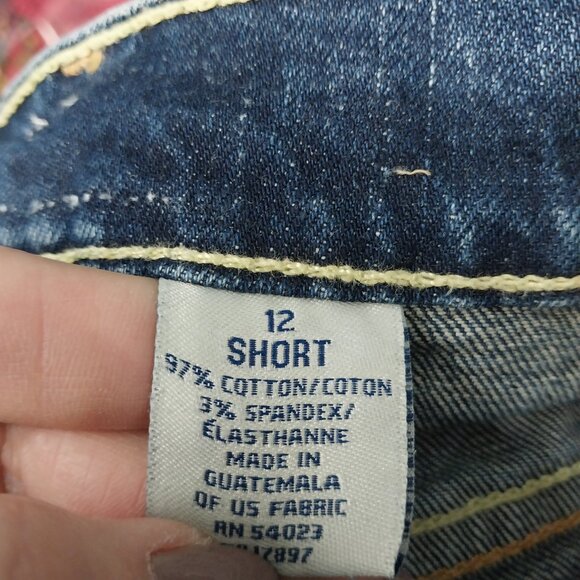 3320 Size 12s Old Navy Upcycled Bleached Bell-Bottoms. - Picture 5 of 6